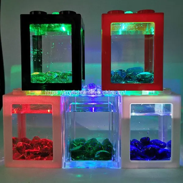 Mini Fashionable Acrylic GoldFish Tank/Aquarium Supplier In China photo-2