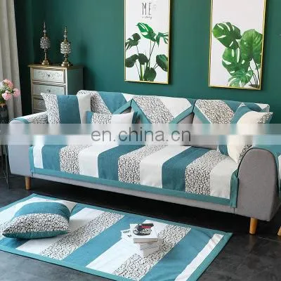 Chenille Fabric Sofa Cover Modern Couch Cover For Living Room Decor Slip-resistant Sofa Towel Home Textile Funda Sofa Slipcover photo-2