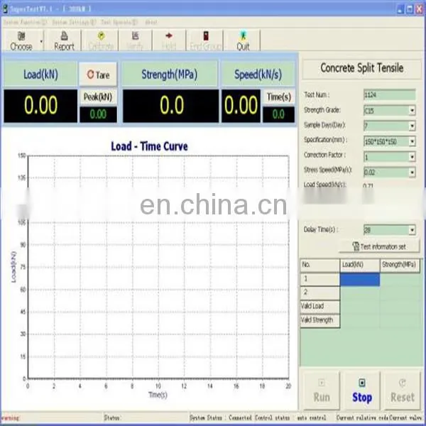 High Quality Stone Concrete Lab Compression Strength Testing Machine 200KN photo-4