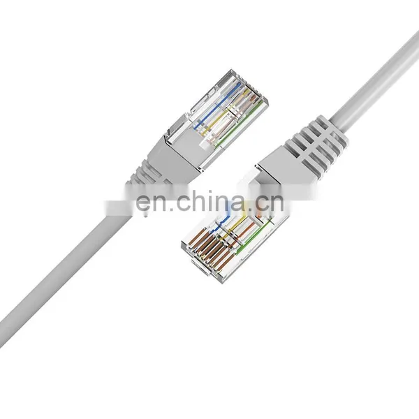 Cat6 Sftp 4pr 23awg Thin Slim 0.5mm Cca Cable Cat6 Utp Jumper Cable Patch Cord photo-3