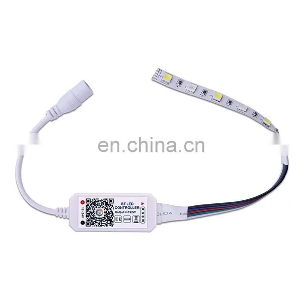 Smart Mini DC12V 24V 4Channel Controller For RGBWW RGBW RGB Led Strip Light photo-6