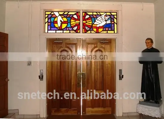 Stained Glass of Church Pattern for Interior or Exterior Decoration photo-5