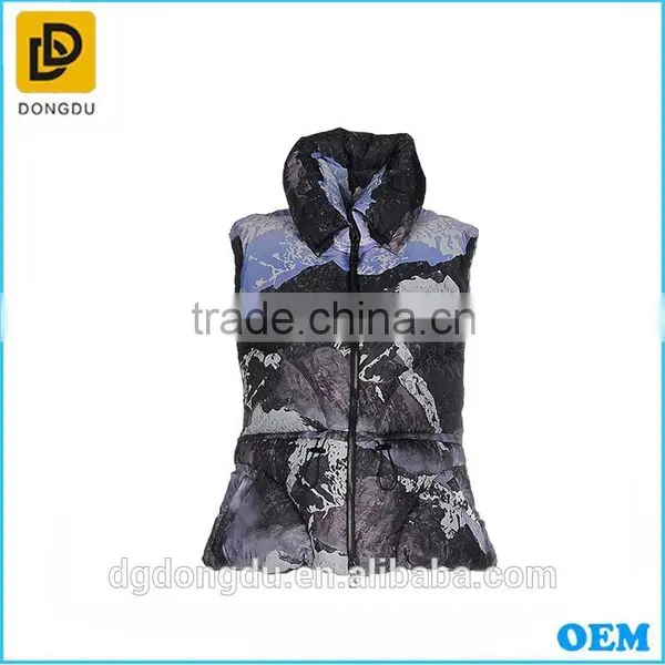 2016 New Design Sleeveless Short Duck Down Jackets photo-4