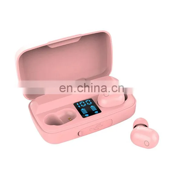 2021 Tws Earbuds B172 With Led Screen Display Power 2500mah Power Charger Box Earpieces Headset photo-3