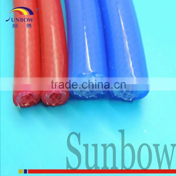High Temperature High Voltage Resistant Food Grade Clear Silicone Braided Tube photo-6
