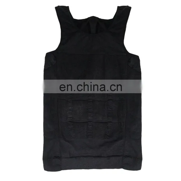 2018 Men Slimming Body Shaper Tummy Vest Underwear Corset Waist Muscle Girdle Slim Fit Shirt For Men Fat Burn photo-3