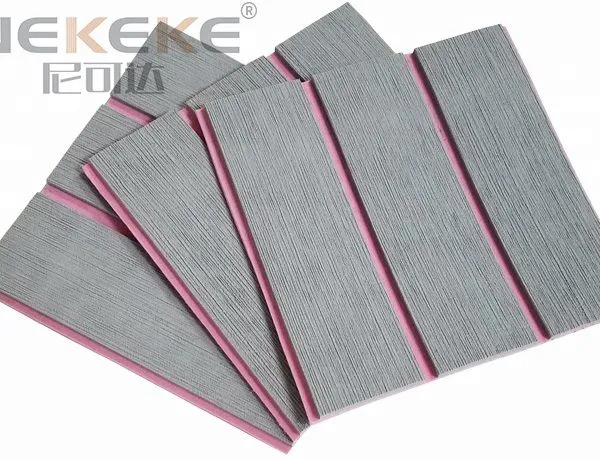 NEKEKE 90*240*0.6 cm Light Gray + Pink Lines Boat Yacht Marine EVA Deck Foam Sheet photo-2