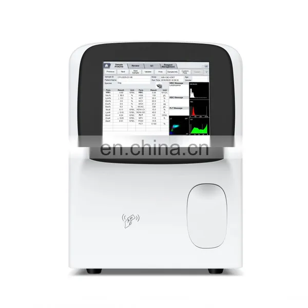 Seamaty Automatic Veterinary Hematology Analyzer 5 Part Dry Chemistry Analyzer Vet Blood Test Machine photo-3
