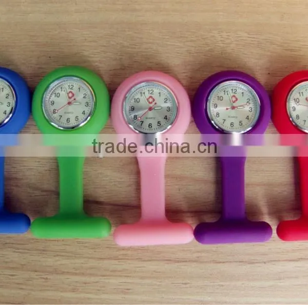 Top Design Silicone Strap Nurse Watch