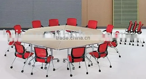 Sectional Wood Folding Conference table furniture