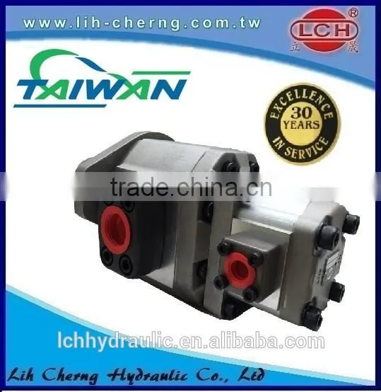 China Supplier Tandem Hydraulic Triple Gear Pump photo-3