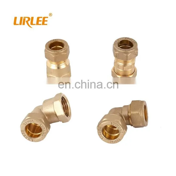 LIRLEE Factory Price OEM Bathroom Accessories Brass Pipe Fittings photo-2