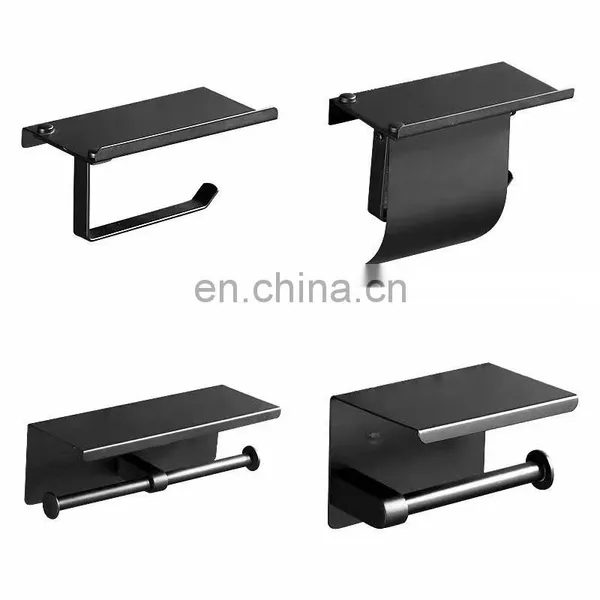 LIRLEE OEM Self Adhesive Metal Stainless Steel Hand Towel Holder Stand