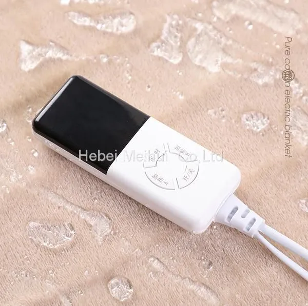 Thick Soft Flannel Heated Plush Warm Winter Throw Electric Blanket 110V For Home photo-4