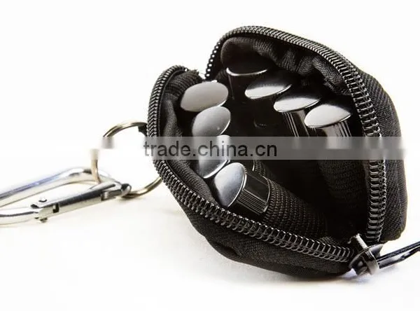 Black Neooprene Soft Essential Oil Key Chain Case,essential Oil Keyring Case, Keychain Essential Oil Holder photo-4