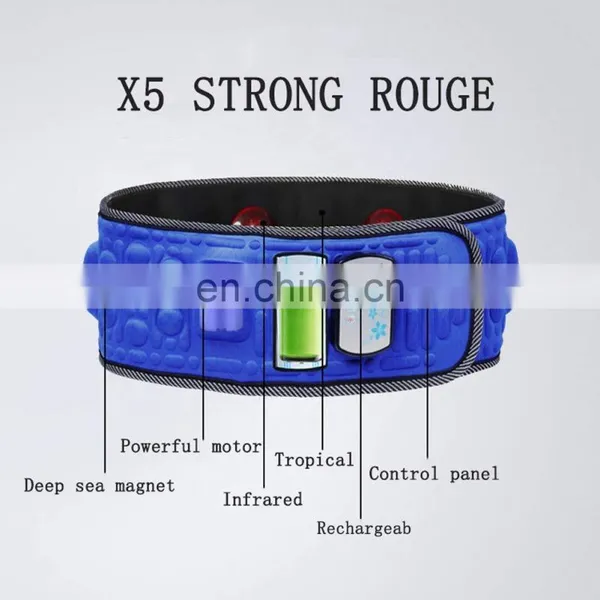 Multi-Function Massage Belt, X5 Times Wireless Massager Weight Loss Machine Vibration Rechargeable Electrical Massager Belt photo-5