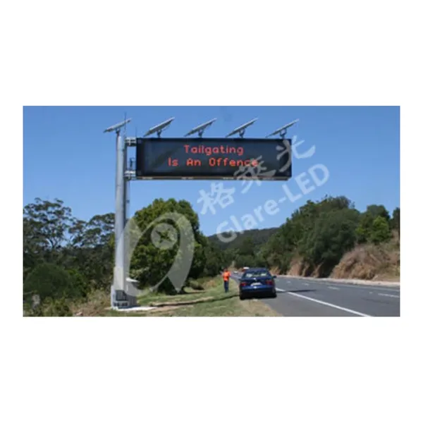 Outdoor Advertising Highway Motorway Fixed Information Variable Message Signs P16 P20 P25 P31.25 LED Traffic Display photo-5