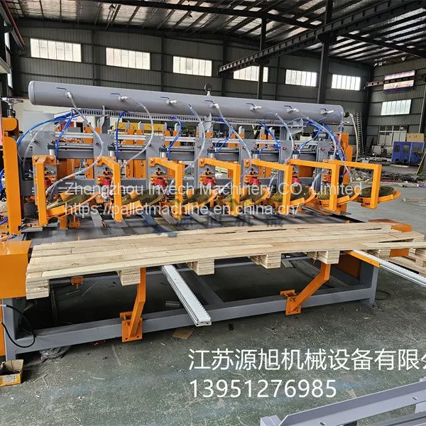 Photovoltaics Pallet Leg Assembly Machine Wood Pallet Machine photo-4