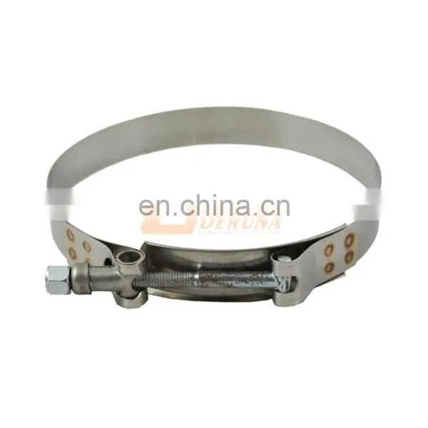 Shacman Truck Spare Parts DZ9112540001 Muffler Pipe Clamp For Shaanxi F3000 D=140 photo-2