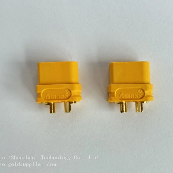 Amass XT60U-F Sheathed Drone Model Connector Adapter Banana Head Female Plug photo-3