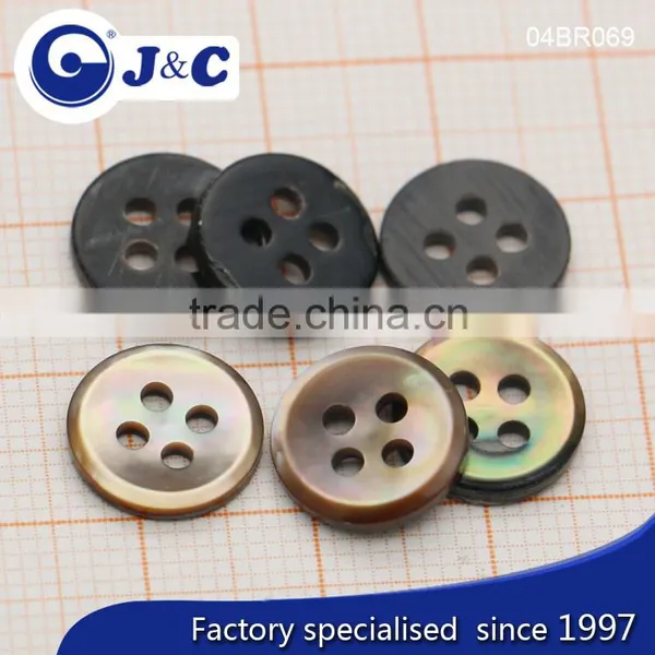 J&C Brown MOP Shell Buttons,pearl Shell Buttons for Fashion Shirt.BR065, BR069 photo-4
