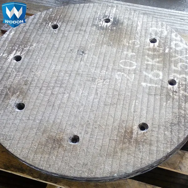 Wodon Abrasion Resistant Bimetal Cco Wear Plate for Coal Dropping Curve Pipe photo-5