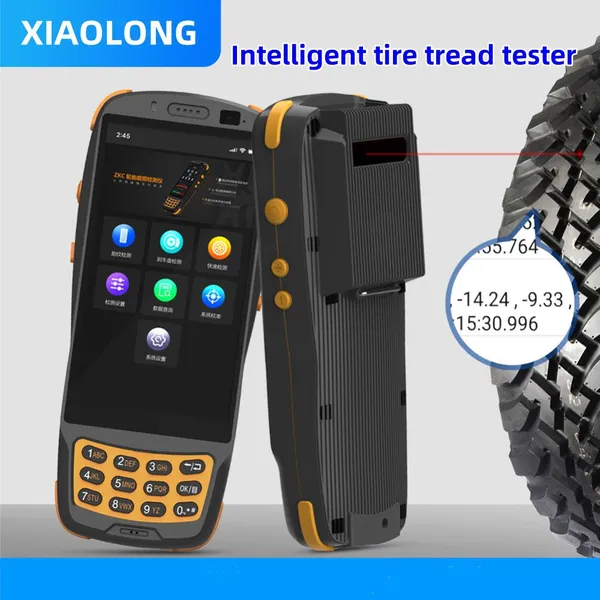Intelligent Tire Pattern Laser Detector 4G Networking DPS Positioning Automatic Generation Report Data One Click Export photo-3