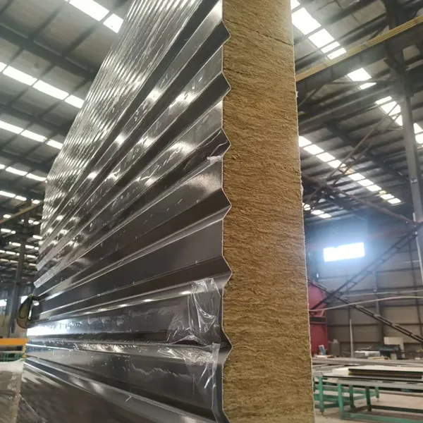 High Quality Low Price Wall pu Sealing Rockwool Sandwich Panel