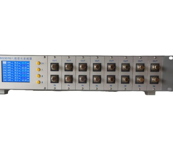 Wg3016 Octal Channel Single Mode Adjustable Optical Attenuator photo-3