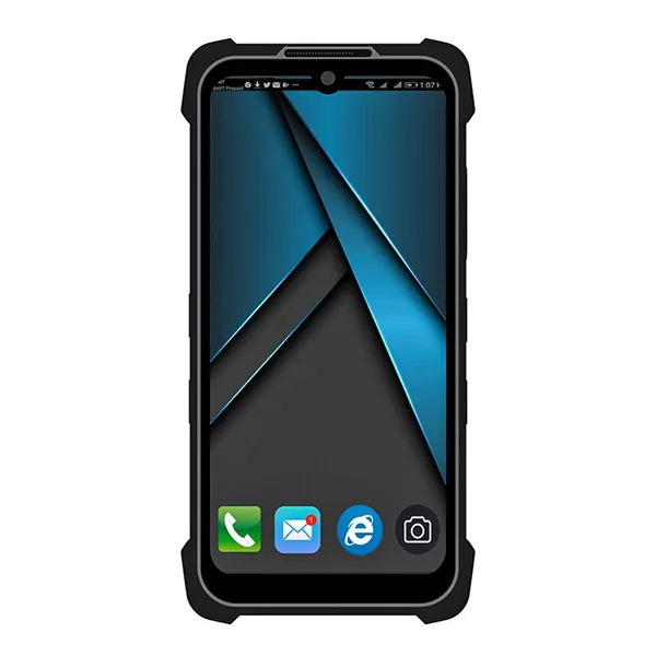 HP575 Hidon Factory 5,0-дюймовый терминал с Android 12, 4 ГБ ОЗУ + 64 ГБ ПЗУ, IPS-экран HD, 4G, портативный терминал PDA с NFC-читалкой, датчиком отпечатков пальцев и сканером 2D-штрихкодов