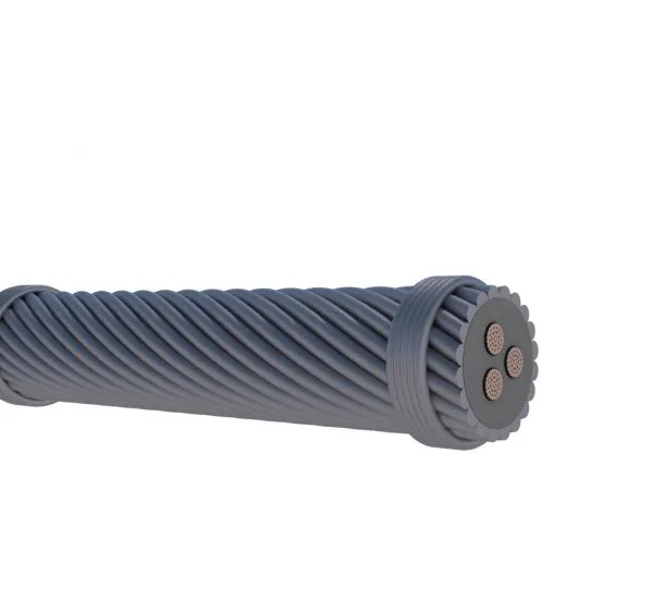 EAC Certified Oil Well Heating Cable For Viscosity Reduction