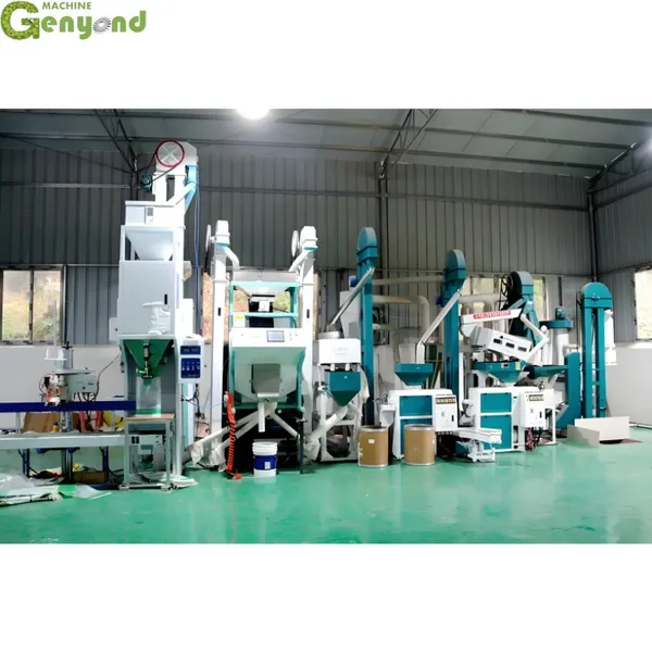 Genyond China 10tpd 20tpd 30tpd 50tpd100tpd Rice Mill Rice Milling Machine Good Price photo-6