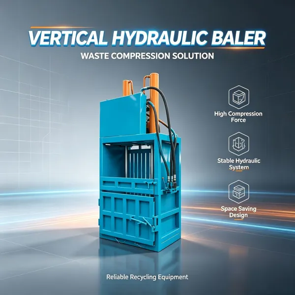 Vertikaler hydraulischer Ballenpresse photo-2