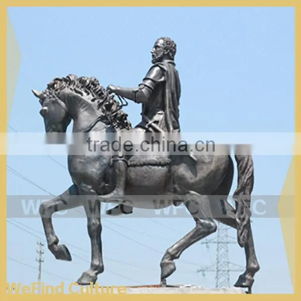 Bronze Life-size Equestrian Statue