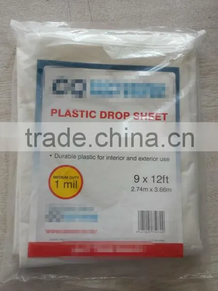 Waterproo Cover Sheet f Plastics Dust Poly photo-4