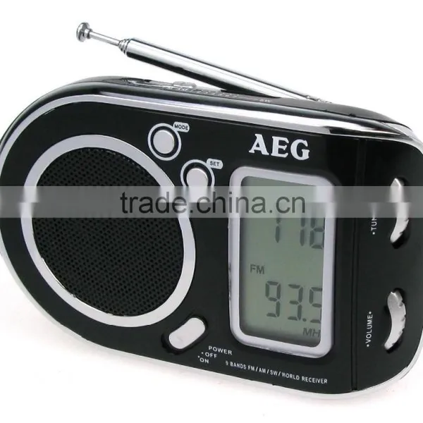 Factory Price Deluxe Multiband AM FM SW Personal Portable Radio photo-3