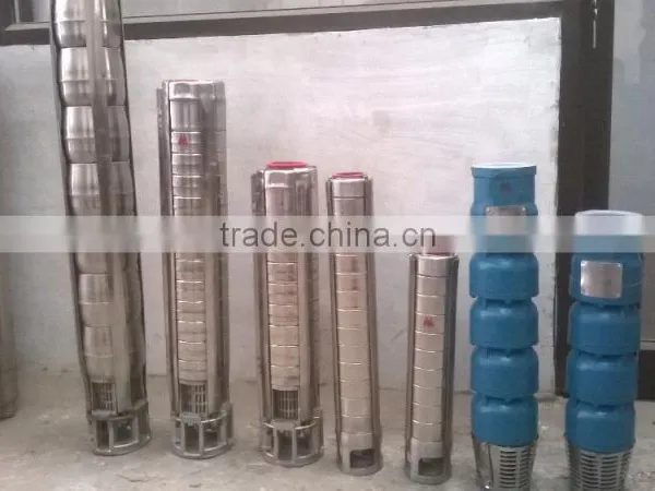 Stainless Steel Submersible Pumps in 4'', 6'',8'', 10'' Inches. Cast Iron Submersible Also Available. photo-2