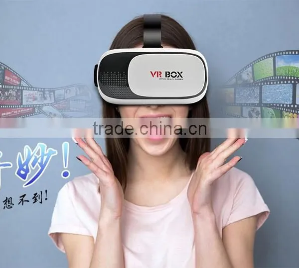2016 Hot Virtual Reality Glasses VR Box 3d Glasses, 3d vr Glasses for Smart Phone photo-2