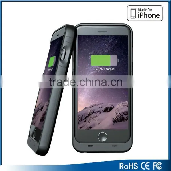 Hot Sell for Iphone 6s Battery Case, Silicone Plastic Battery Case and Phone Case for Iphone 6s photo-5