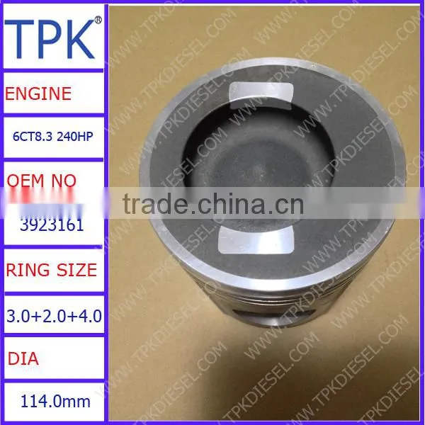 6CT8.3 240HP Diesel Engine Parts Piston Kit 3919565 3802281 3923161 3923164 photo-3