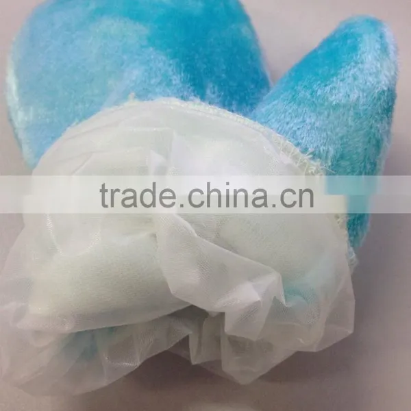 New Wood Fiber Dedust Cleaning Glove /kitchen Usage Deoil Dish Washing Piece Free of Detergent photo-3