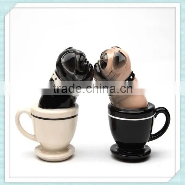 Decorative Easter Ceramic Salt and Pepper Pot photo-3