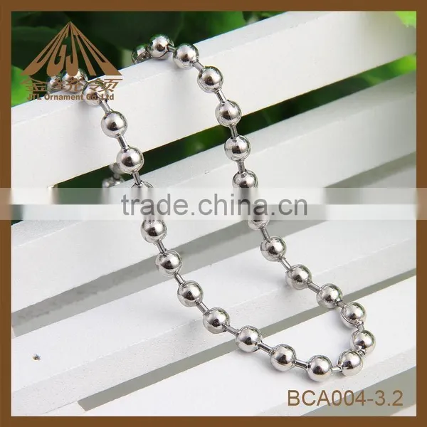 High Quality Fashion Iron Necklace 3.2mm Ball Chain photo-5