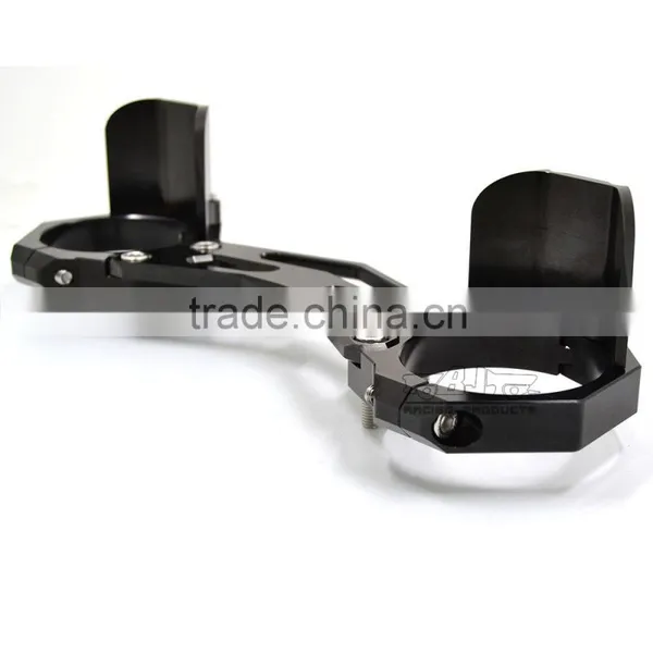 BJ-FFC-002 Custom CNC Aluminum Street Bike Front Forks Clamp for Yamaha R3 R25 photo-4