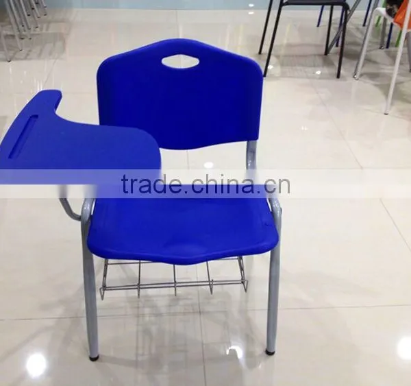 Affordable Office Furniture Metal Frame PP STEEL PIPE CHAIR for Student/ PADDED GRADE CHAIR photo-3