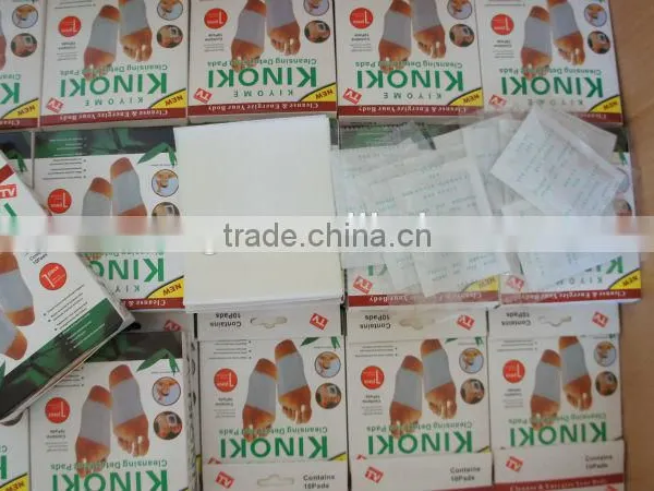 KIYOME KINPKI Detox Foot Pads Ginger Salt Constipation Treatment Detox Foot Patch photo-6