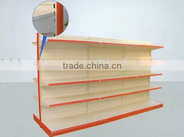 Double Side Supermarket Shelving
