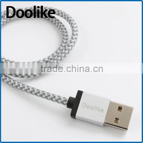 Doolike 2016 Wholesale Micro USB Cable USB Braided Cable 10ft photo-3