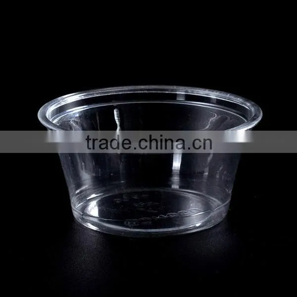 Healthy Clear Small Plastic Cup ,disposable Seasoning Cup photo-2