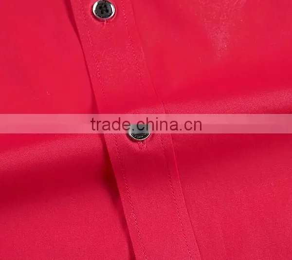 100 Cotton 2015 Men Shirts New Pattern Shirts With Check Design photo-4